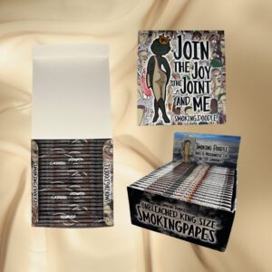 Smoking Doodle Papes Box mit 50 Heftchen